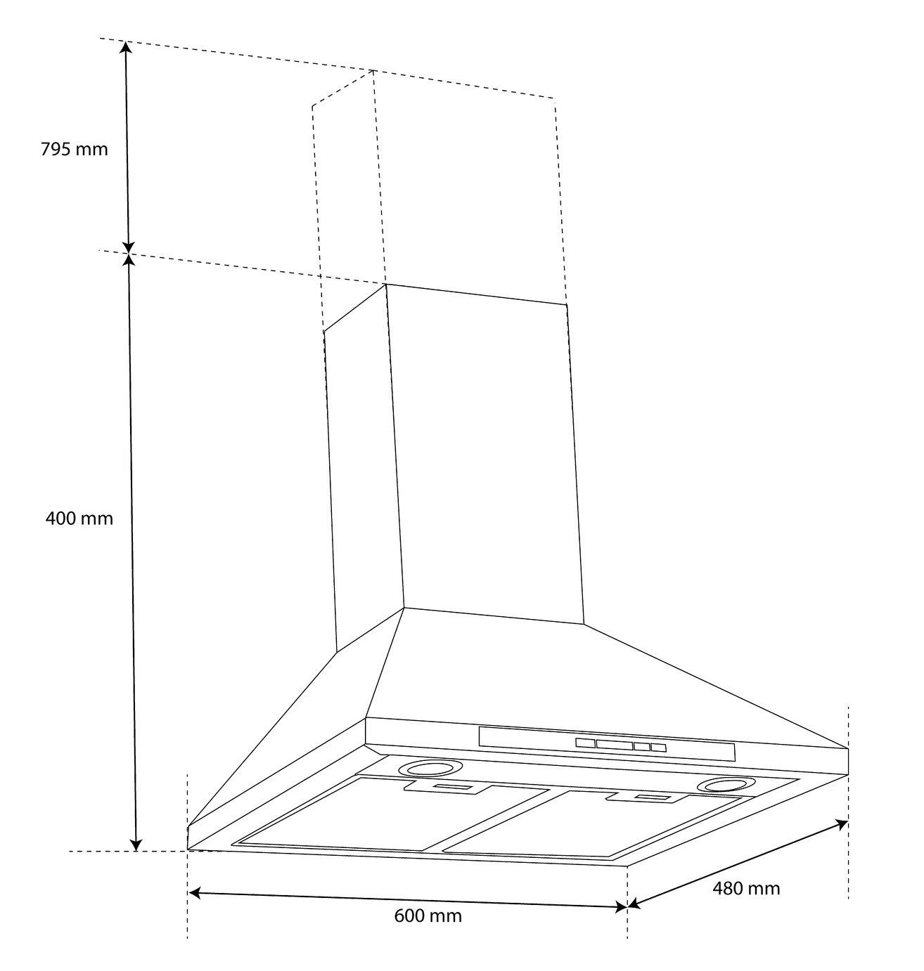 New World GABLE60SS 60cm Cooker Hood Review