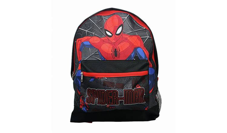 Marvel Spider-Man Web Design 17L Backpack - Black
