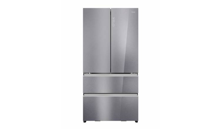 Haier HFR79F19EFGK American Fridge Freezer - Sapphire Glass