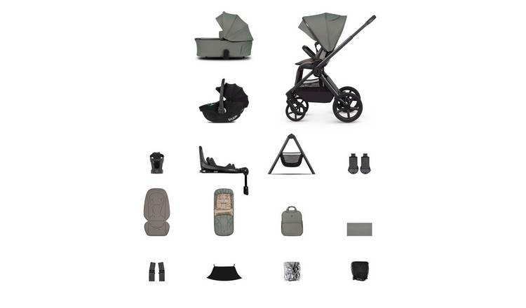 Venicci Upline 3 4in1 Plus Travel System Bundle - Aloe