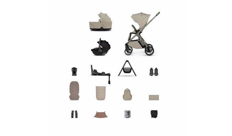 Venicci Tila 4in1 Plus Travel System Bundle - Latte