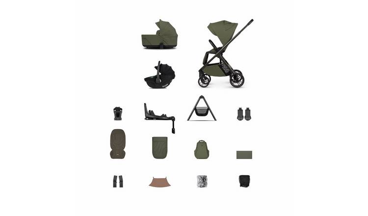 Venicci Tila 4in1 Plus Travel System Bundle - Olive