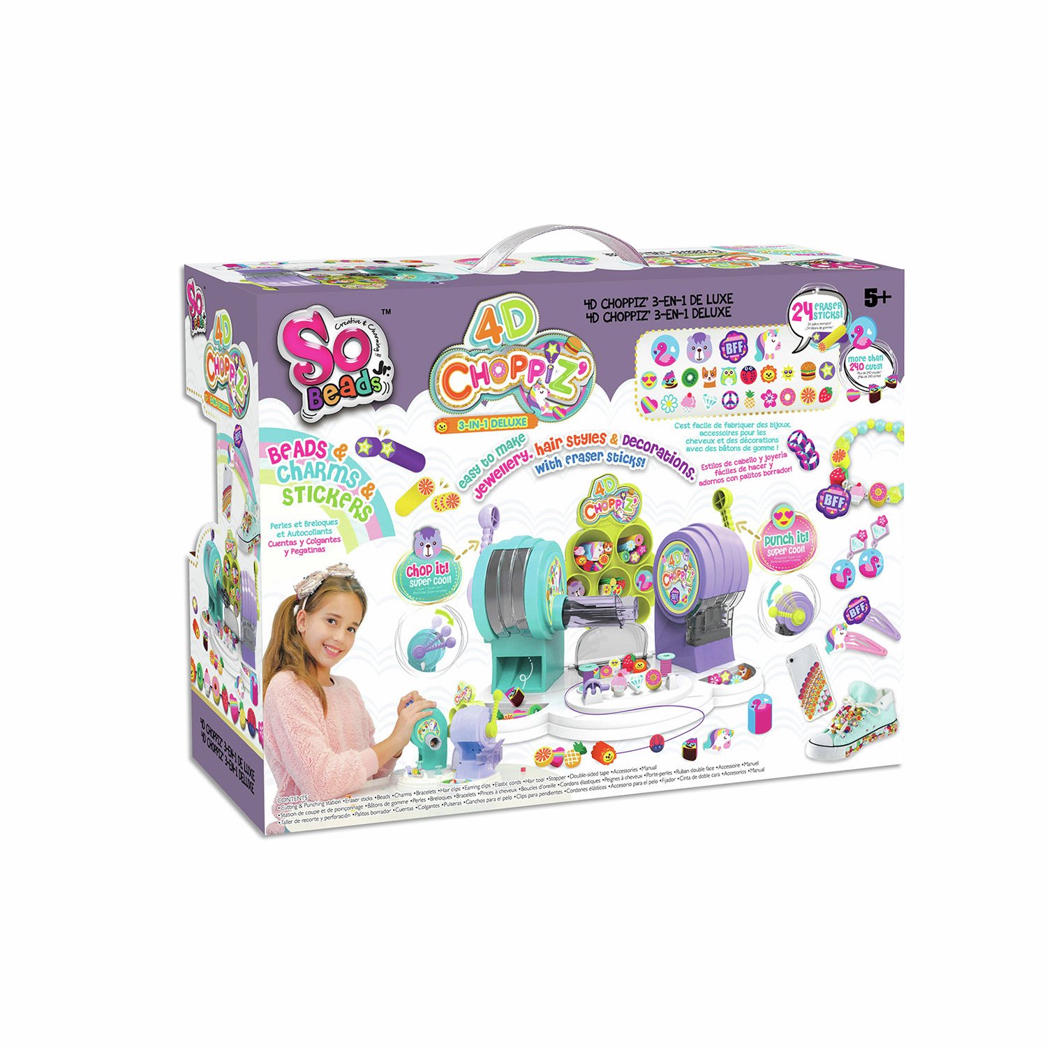 Buy So Beads 4D Choppiz 3-in-1 Activity Set | Kids arts and crafts