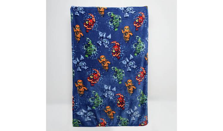 LEGO Ninjago Throw - Blue - 150x100cm