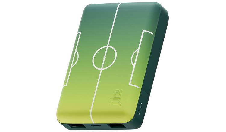 Juice ECO 3 Charge 10000mAh Portable Power Bank - Football Edition