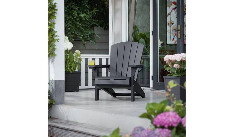 Keter Alpine Adirondack Chair - Graphite