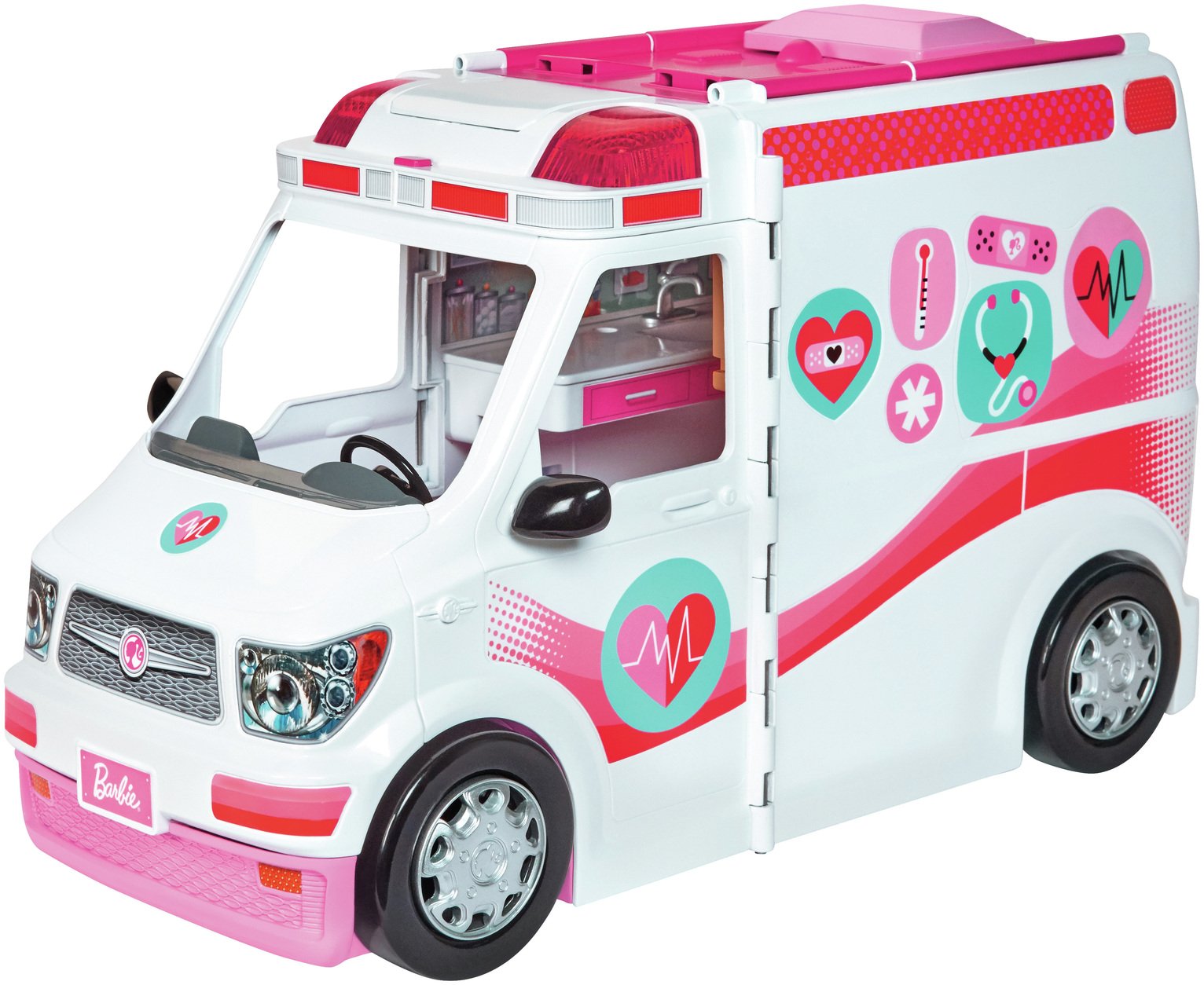 Barbie FRM190 Care Clinic Ambulance Toy for sale online 