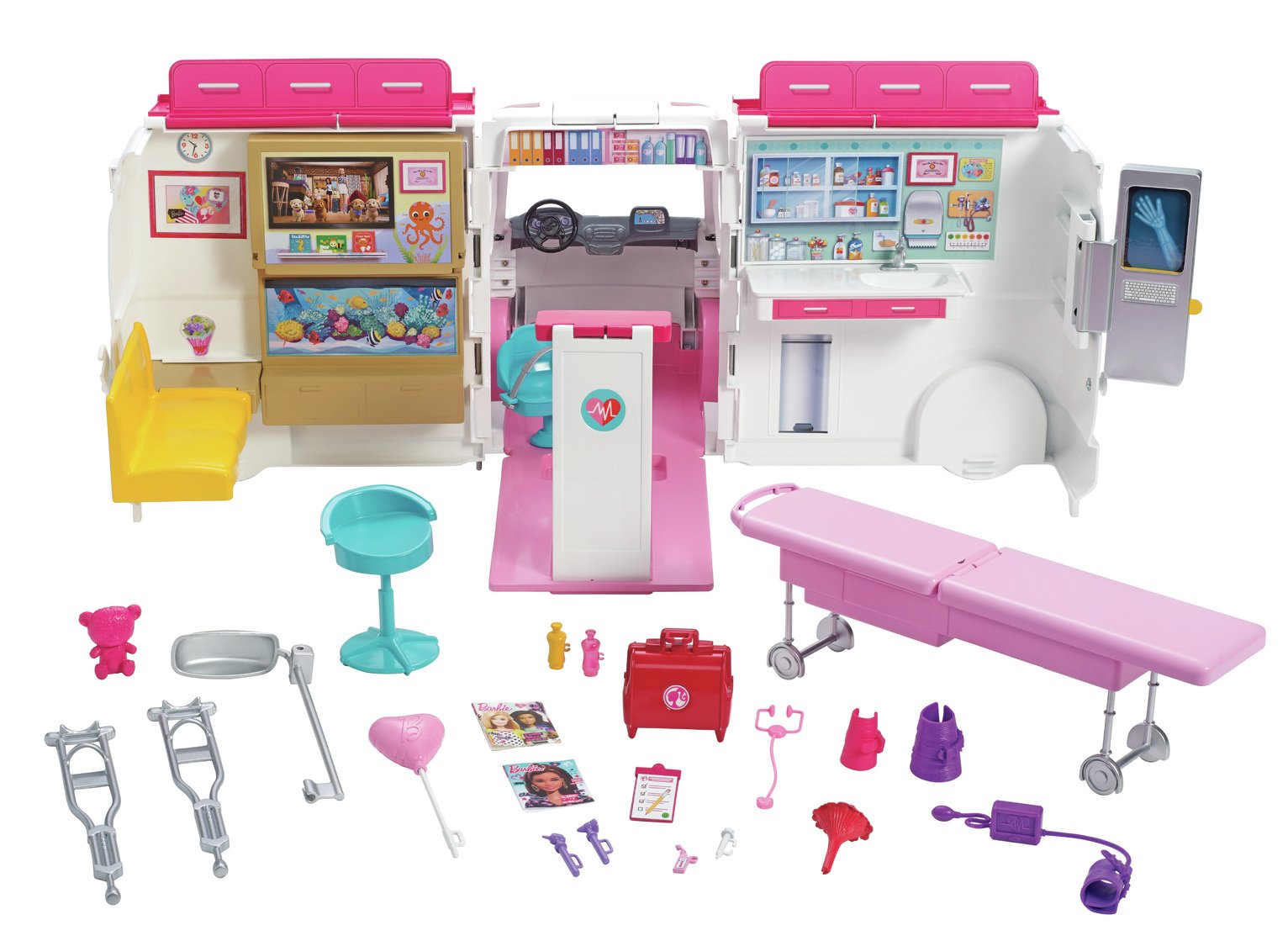 argos barbie care clinic