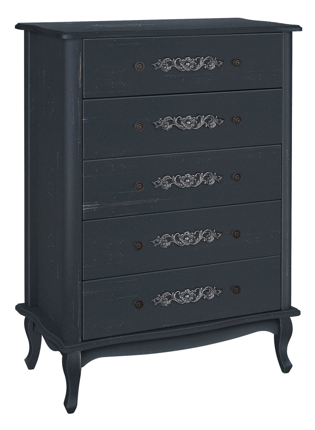 Argos Home Sophia 5 Drawer Chest - Black