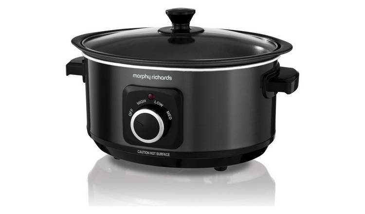 Morphy Richards Evoke 3.5L Sear and Stew Slow Cooker - Black