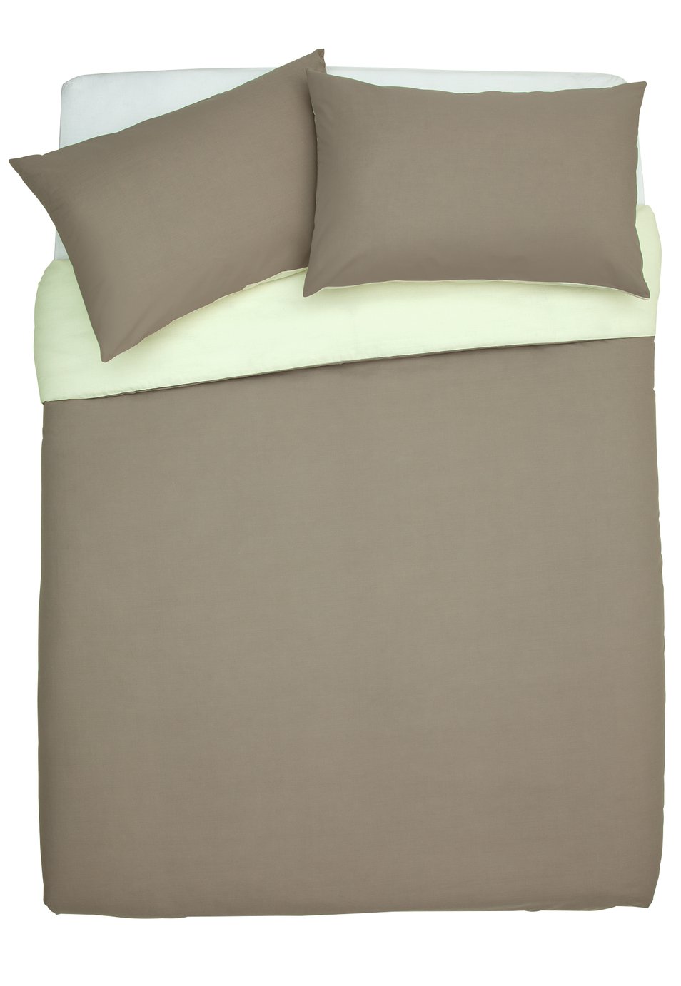 ColourMatch by Argos Stone/ Cream Duvet Cover Set