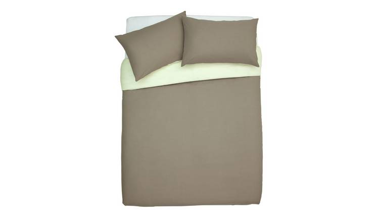 Buy Argos Home Easycare Polycotton Reversible Set Double