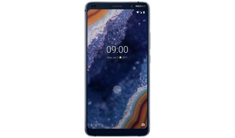 Buy Sim Free Nokia 9 Pureview 128gb Mobile Phone Midnight