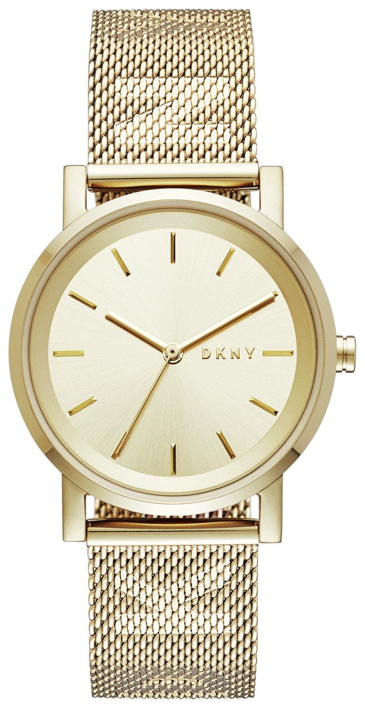 DKNY Ladies Soho NY2621 Gold Tone Bracelet Watch Review