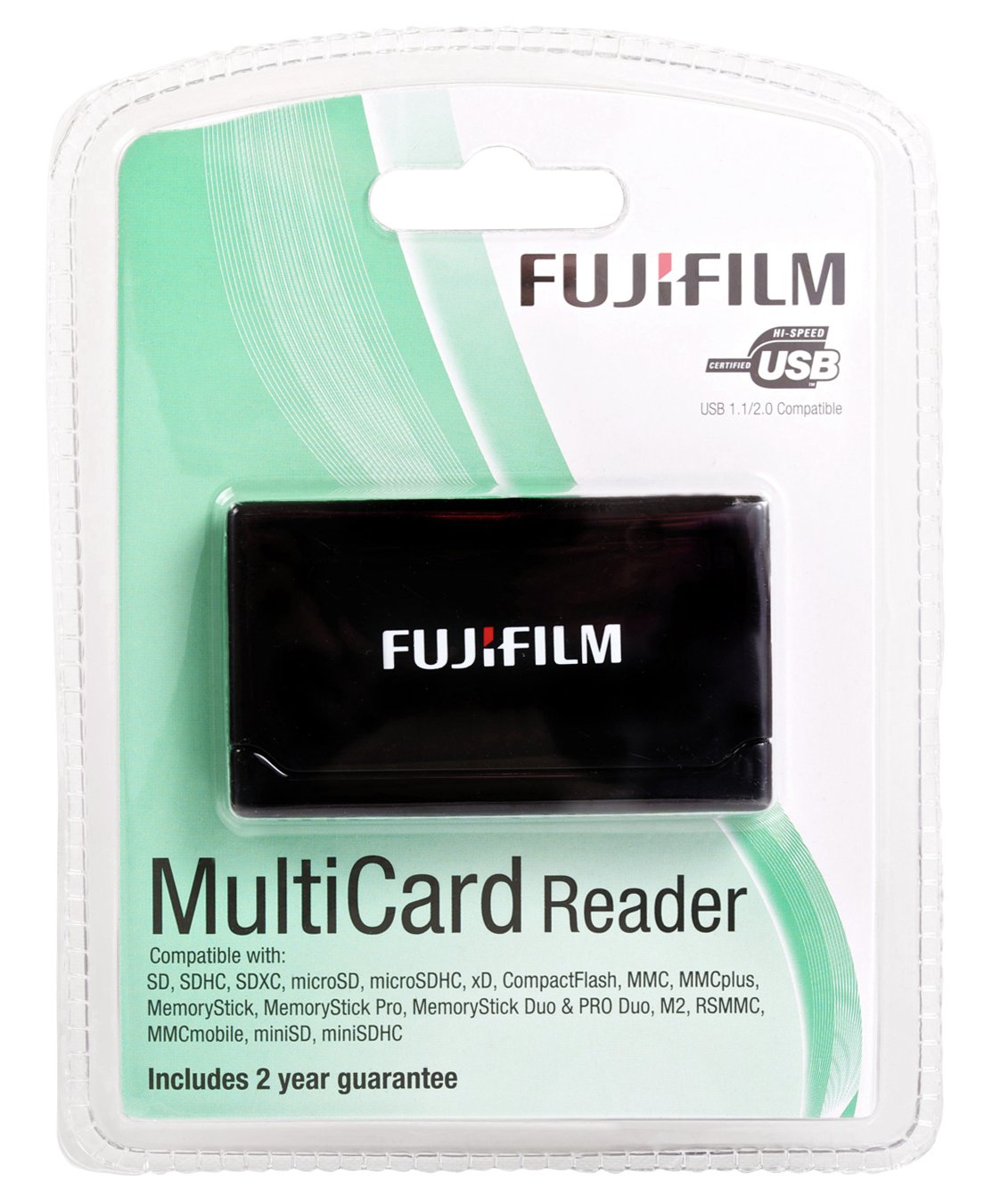 Fuji USB Multi-Card Reader - 15 Card Compatibility.