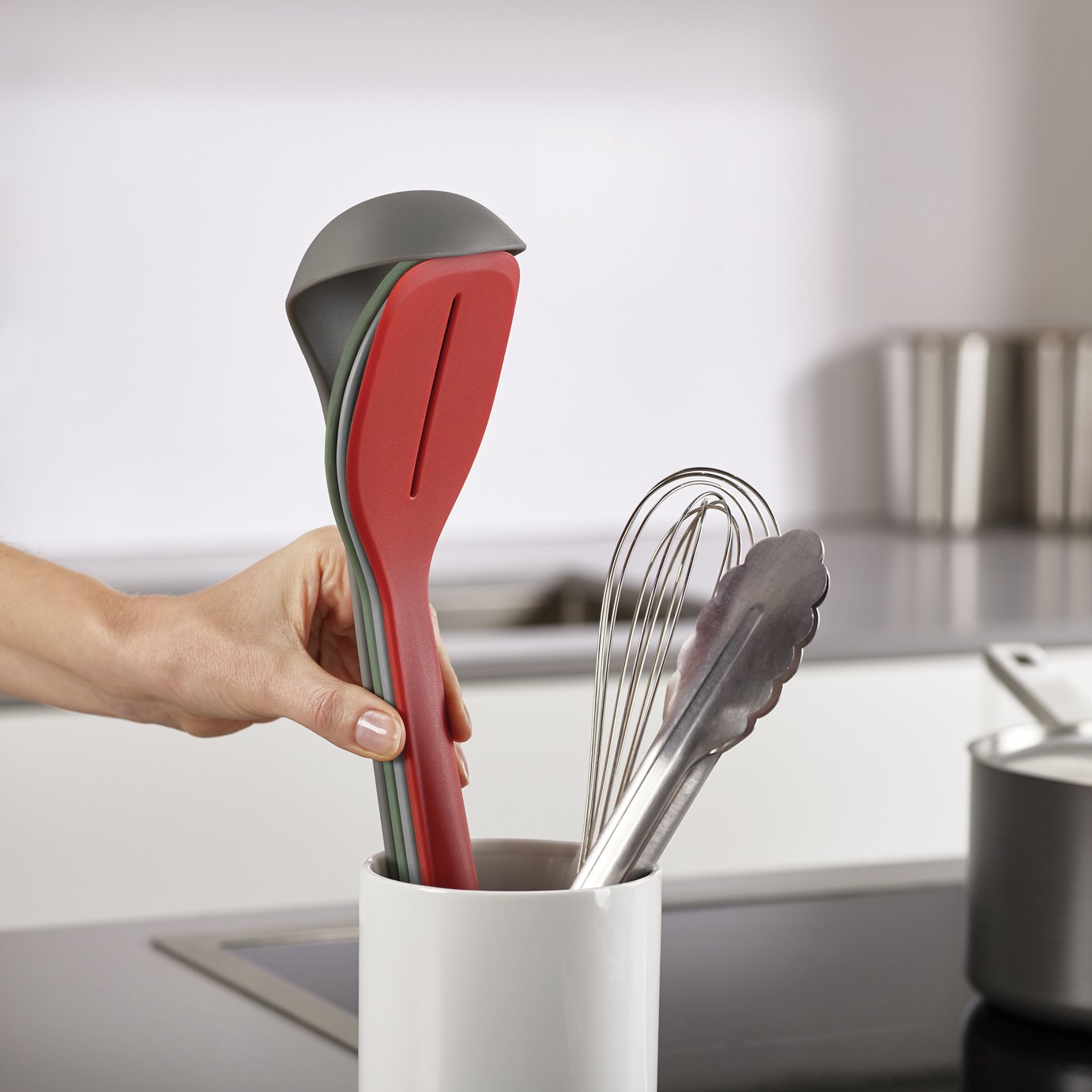 Joseph Joseph Duo 4 Piece Utensil Set with Clip Handle Reviews