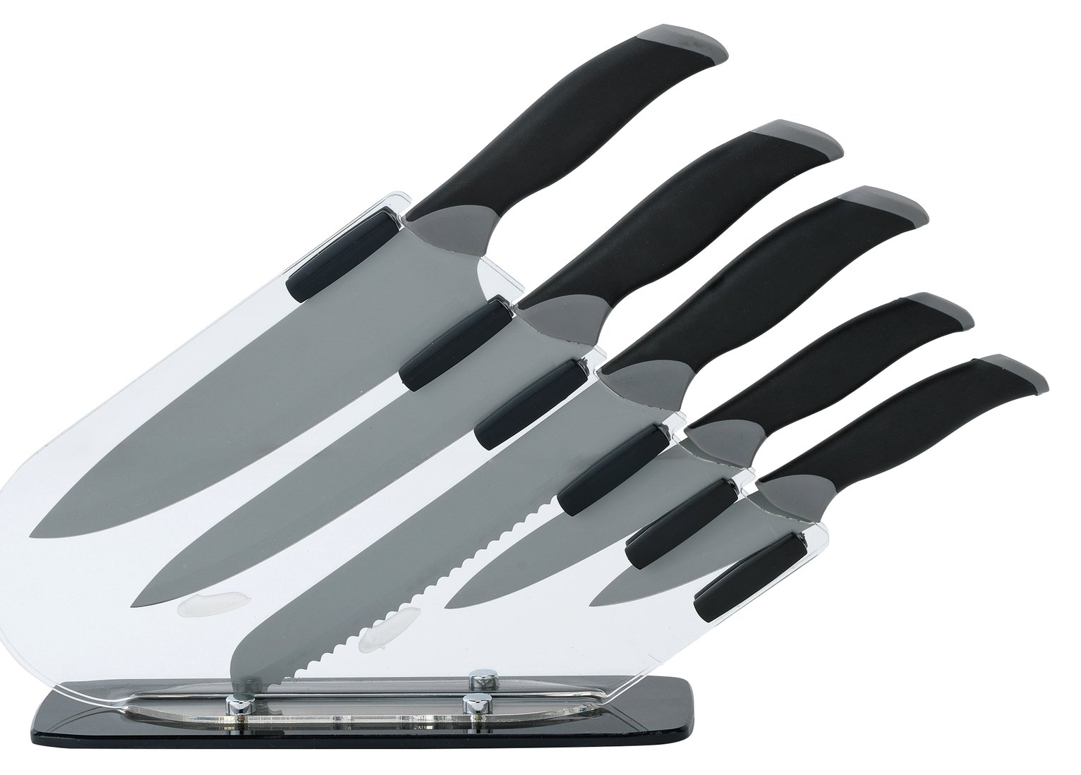 Argos Home 5 Piece Sloping Knife Block Set Reviews Updated June 2023