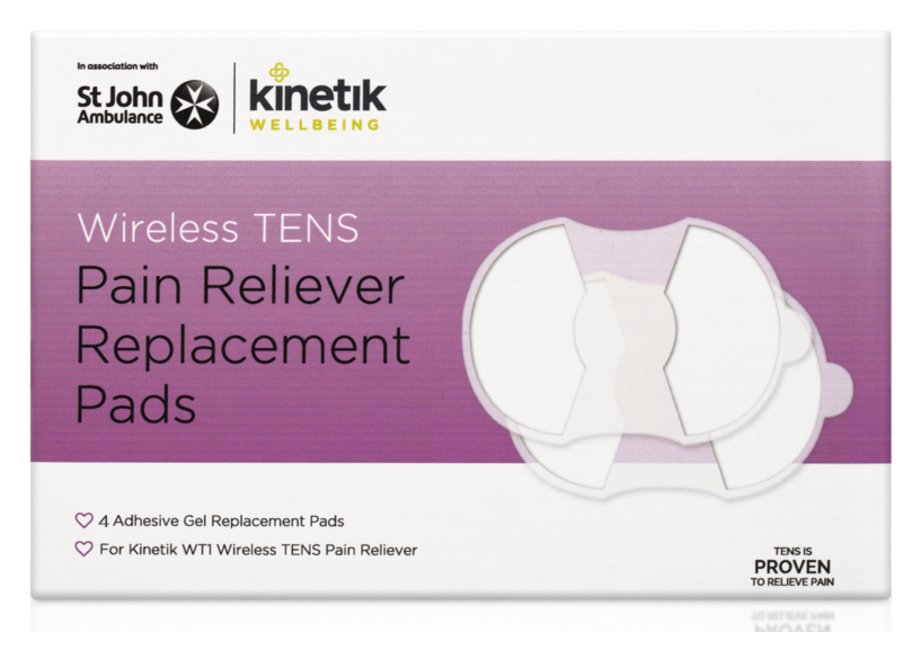 Wellbeing Wireless TENS Replacement Pads ‚Äì Pack of 4 Reviews