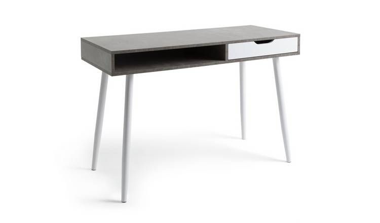 Grey store office desk