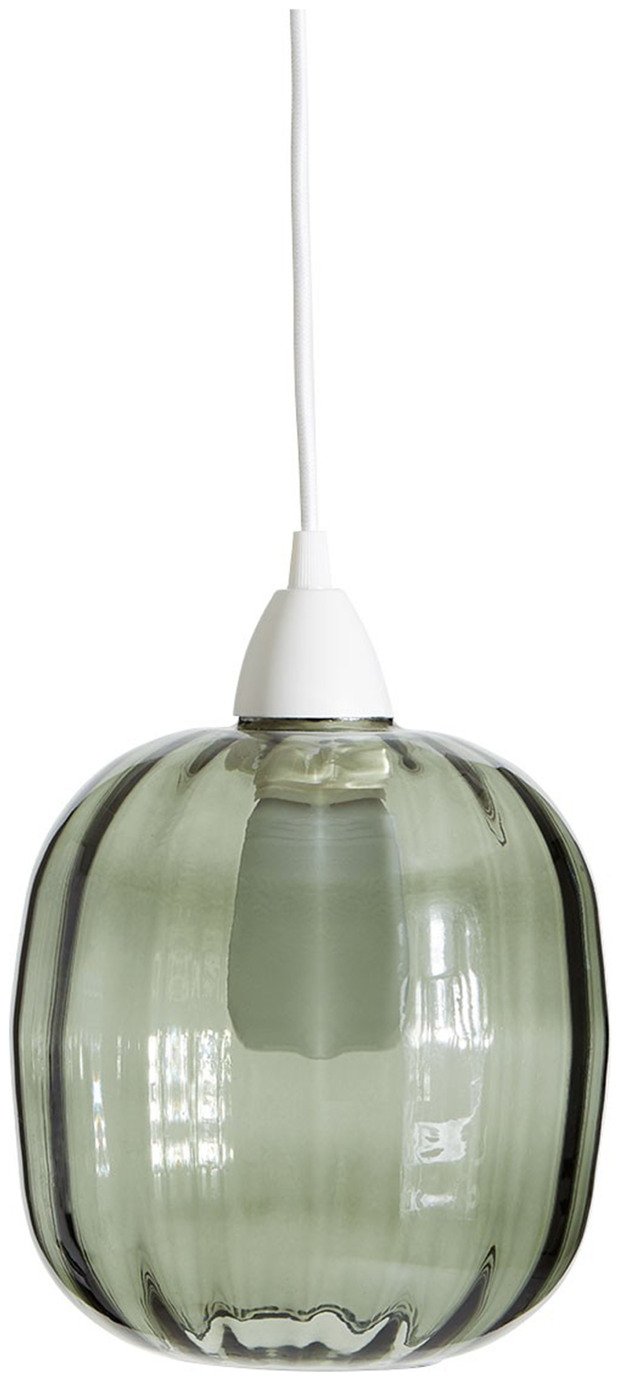 Habitat Niquita Glass Light Shade - Smoke Glass