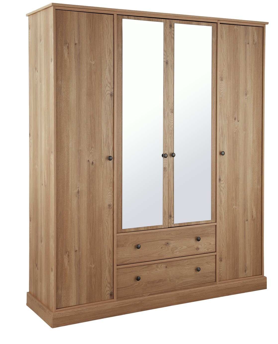 Argos Home Kensington 4 Dr 2 Drw Mirror Wardrobe review