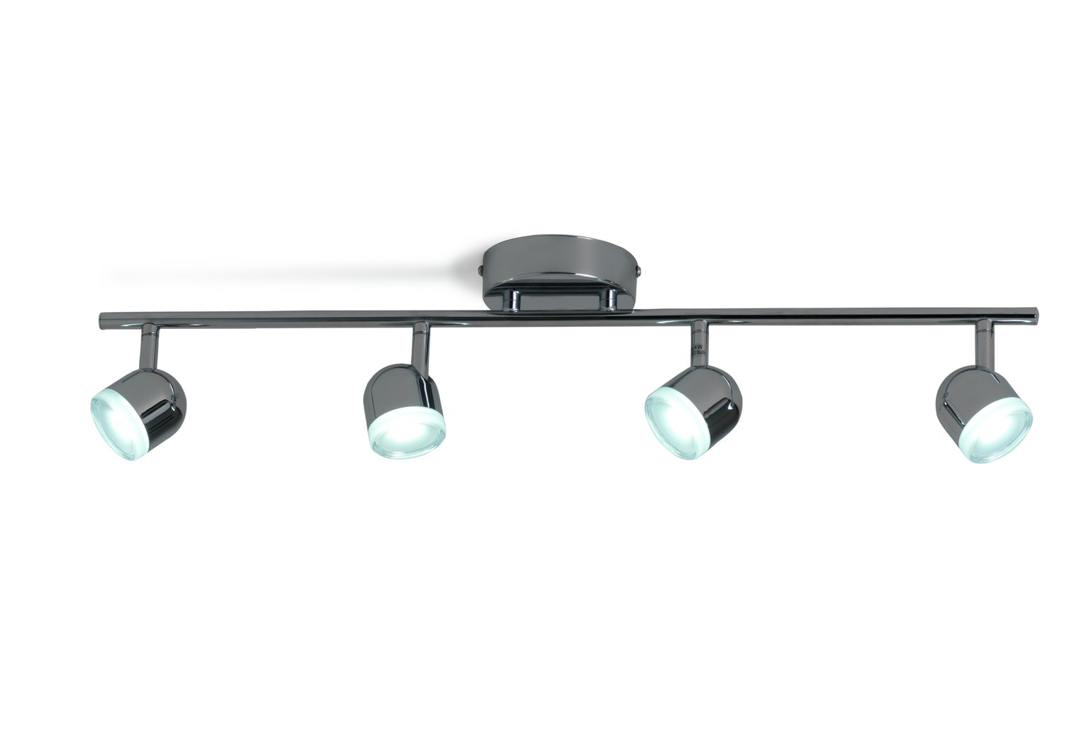 Argos Home Cleo 4 LED Spotlight Bar - Chrome