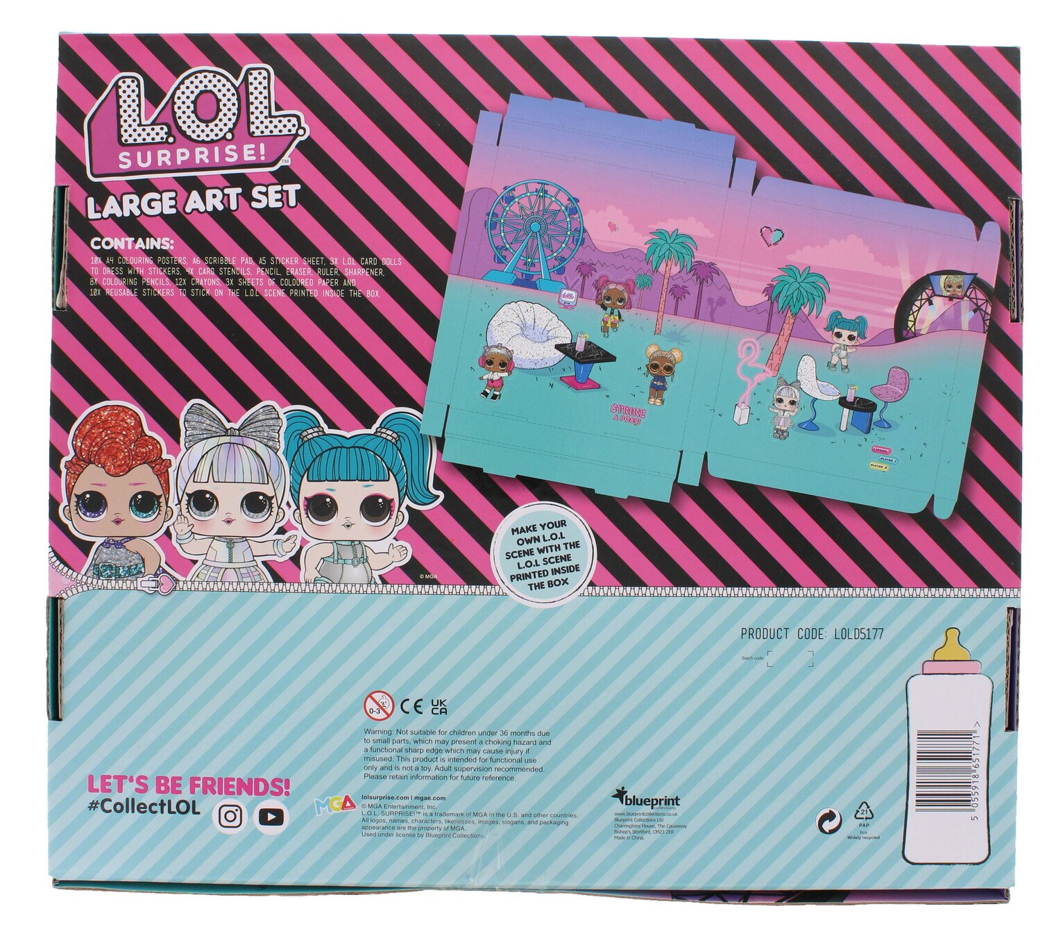 lol diy glitter factory argos