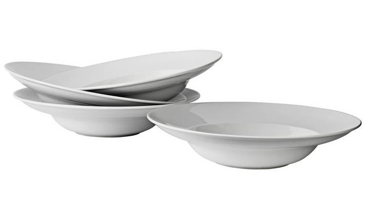 32oz Glass Pasta Bowl White - Made By Design™ : Target