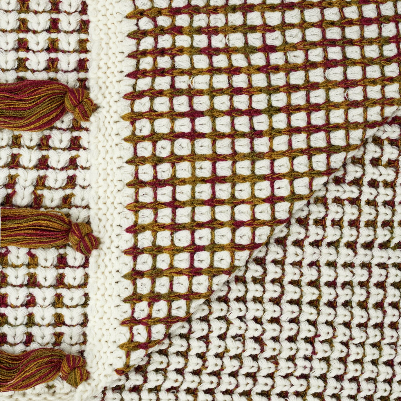 argos knitted throw