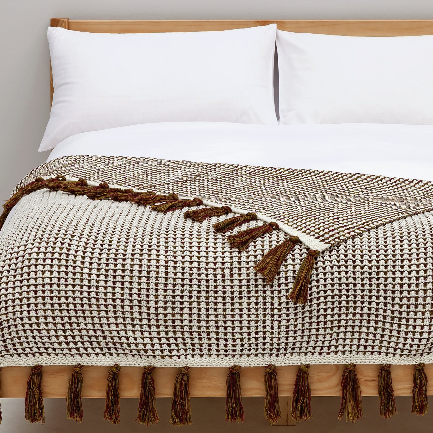 argos knitted throw