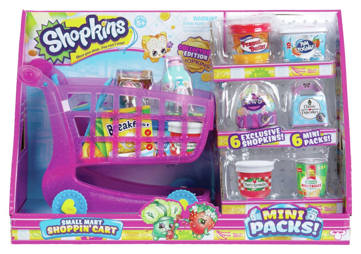 Shopkins Mini Packs Shoppin' Cart review