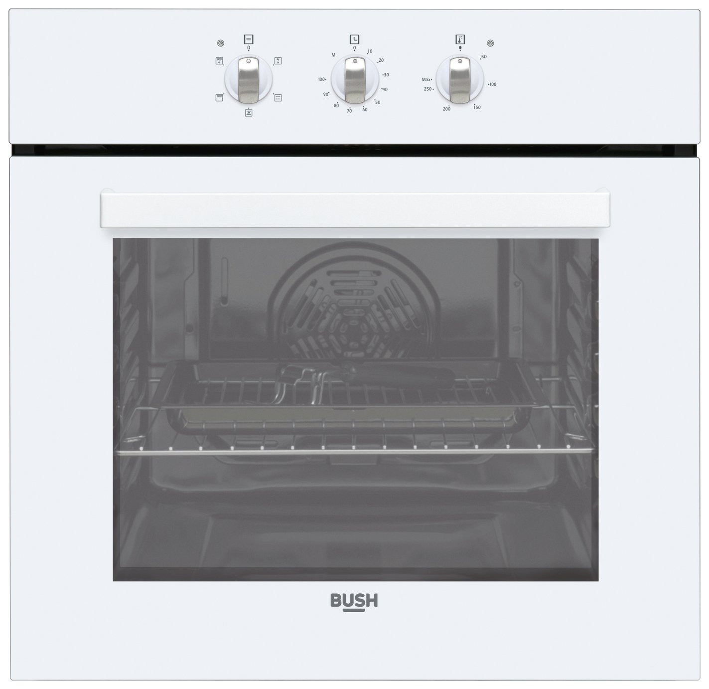 Bush BIBFOW Single Builtin Electric Oven Reviews