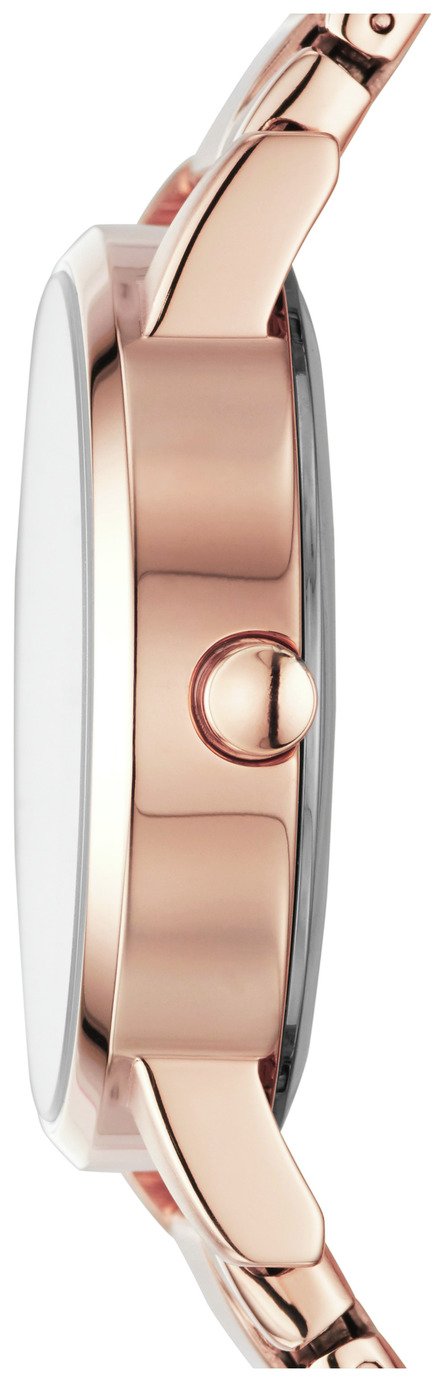 DKNY Ladies Soho NY2654 Rose Glitter Bracelet Watch Review