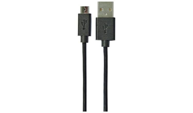 Black usb hot sale cable