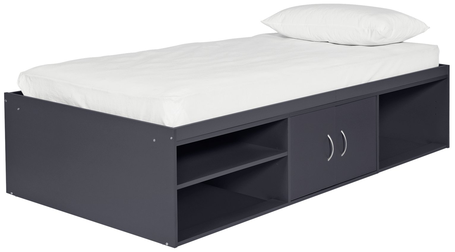 white cabin bed argos