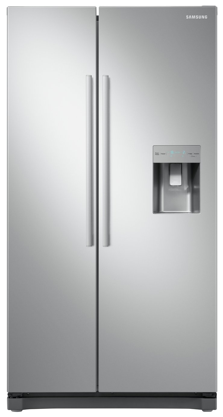 Samsung RS52N3313SA/EU American Fridge Freezer - Silver