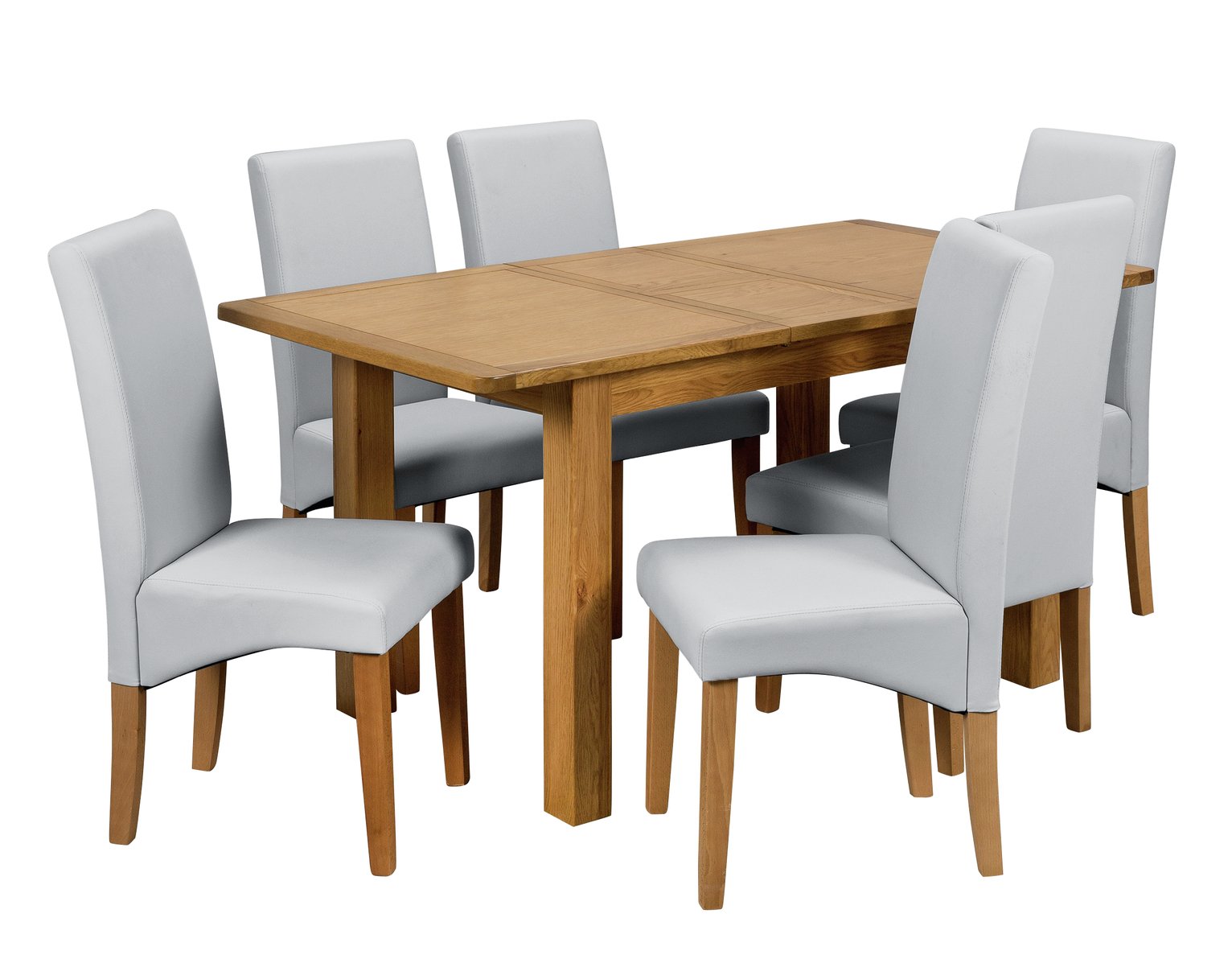 Argos Home Ashwell Extendable Table and 6 Chairs