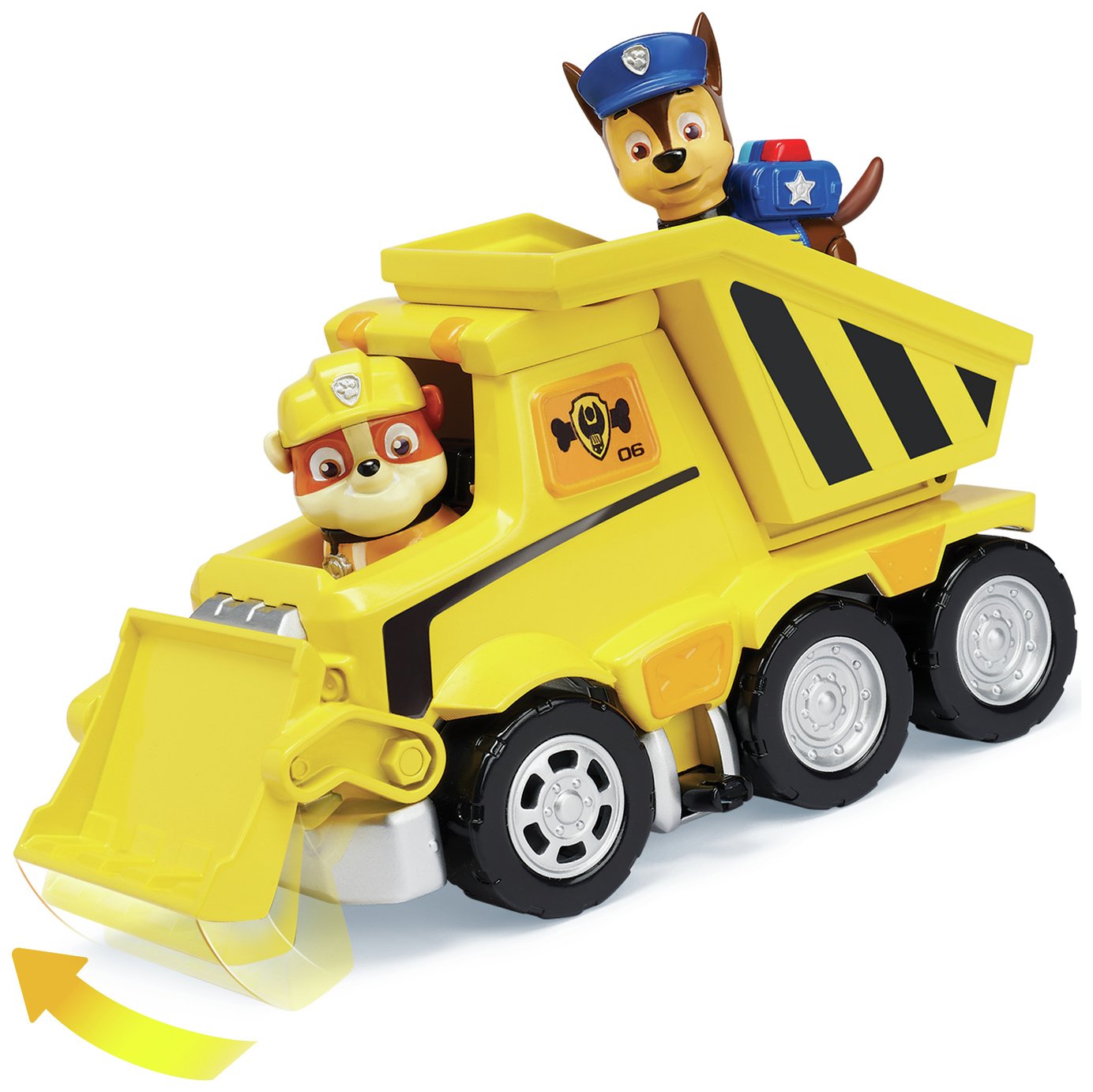 paw patrol rubble truck