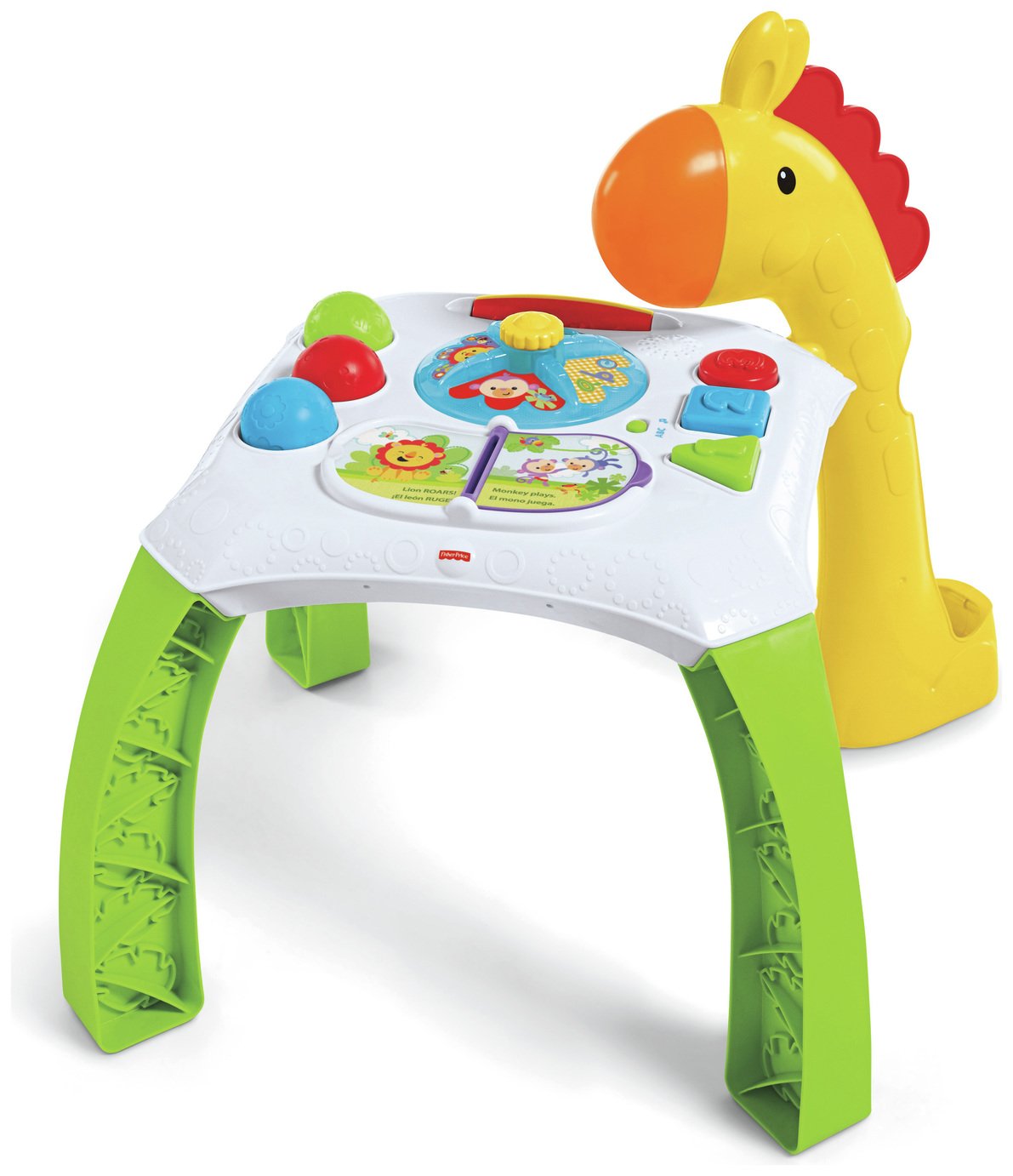 fisher price giraffe activity table