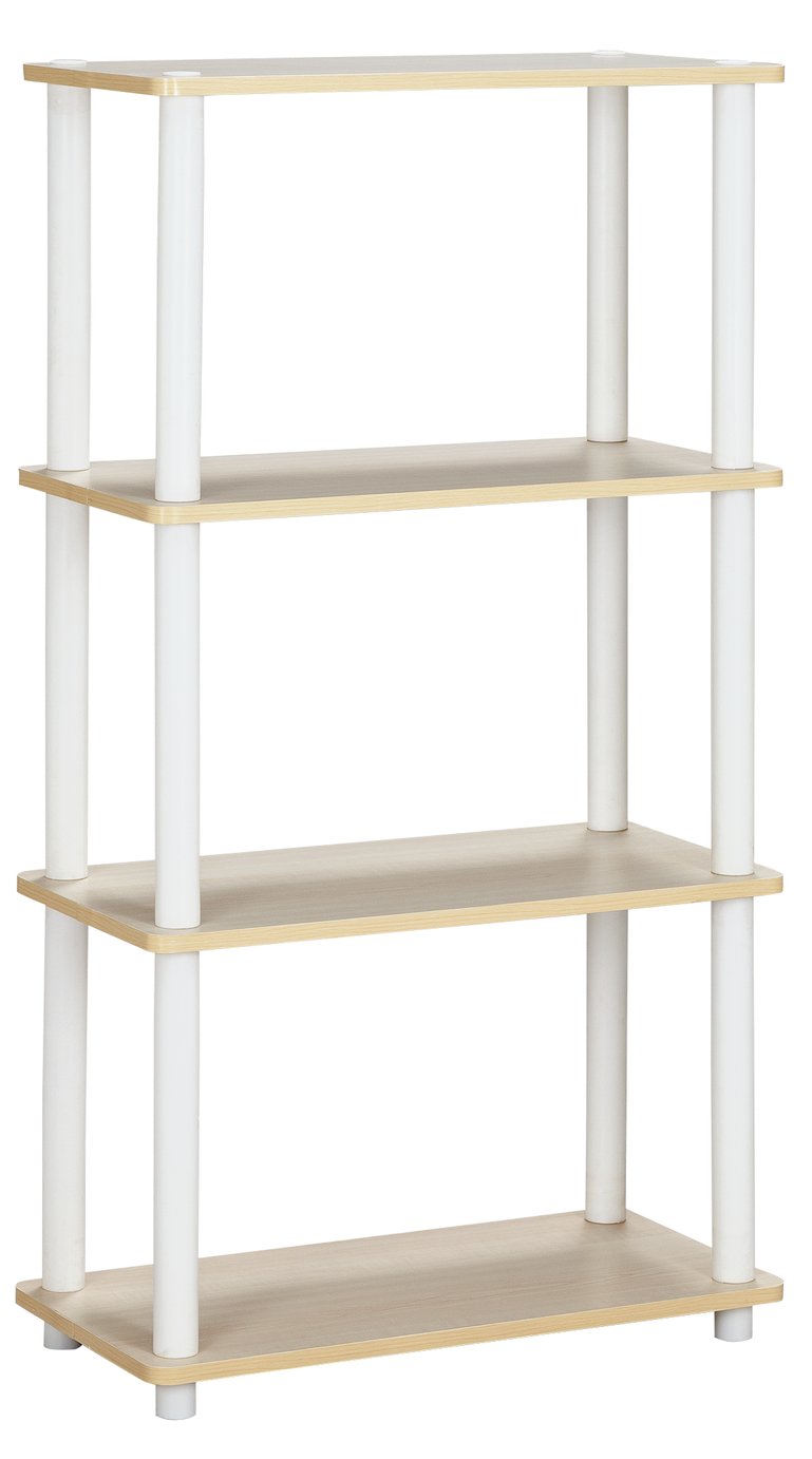 Argos Home Verona Bookcase - Light Wood Effect