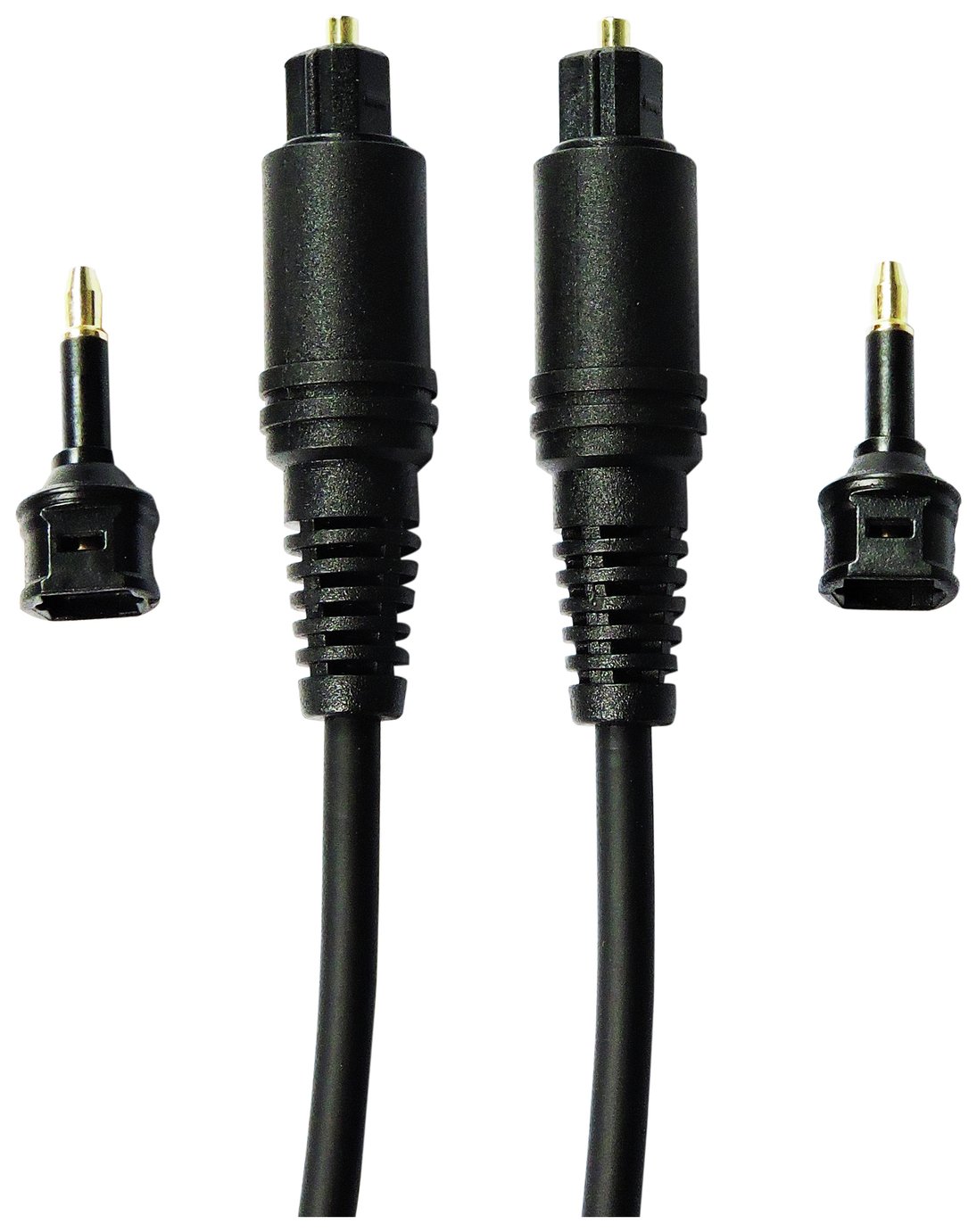 2m Audio Optical Cable Black