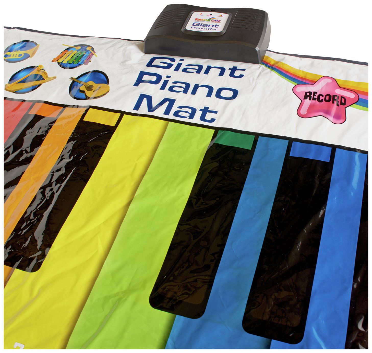 Rainbow Colours 6ft Giant Piano Mat Reviews