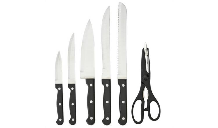 Argos deals knife block