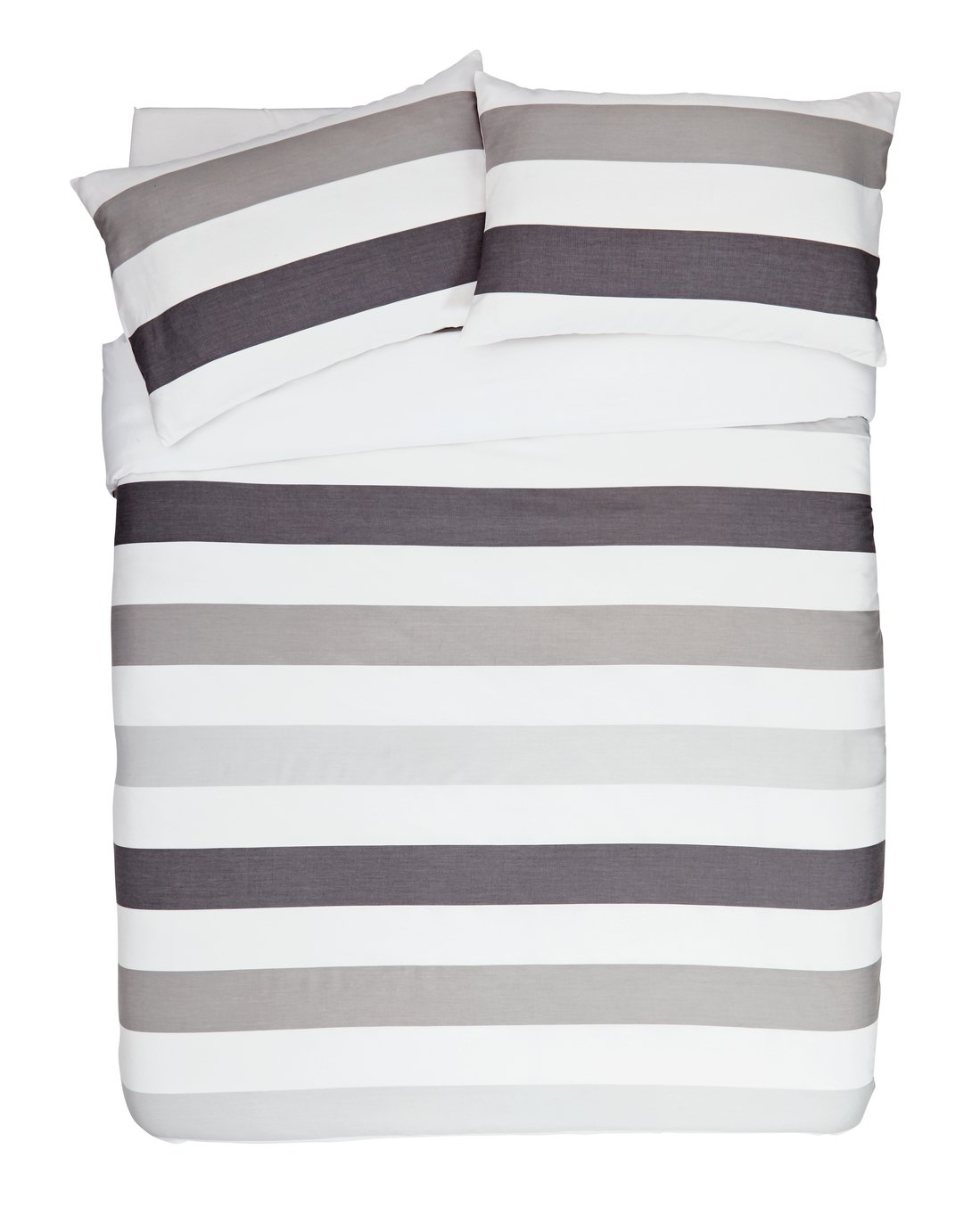 Argos Home Grey Waffle Stripe Bedding Set Reviews