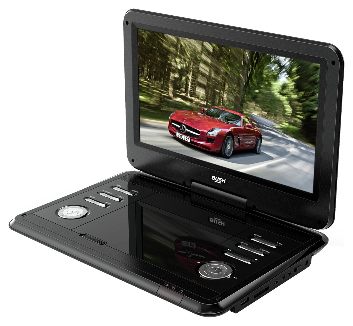 Bush 11.6 Inch Portable In - Car DVD Player - Black