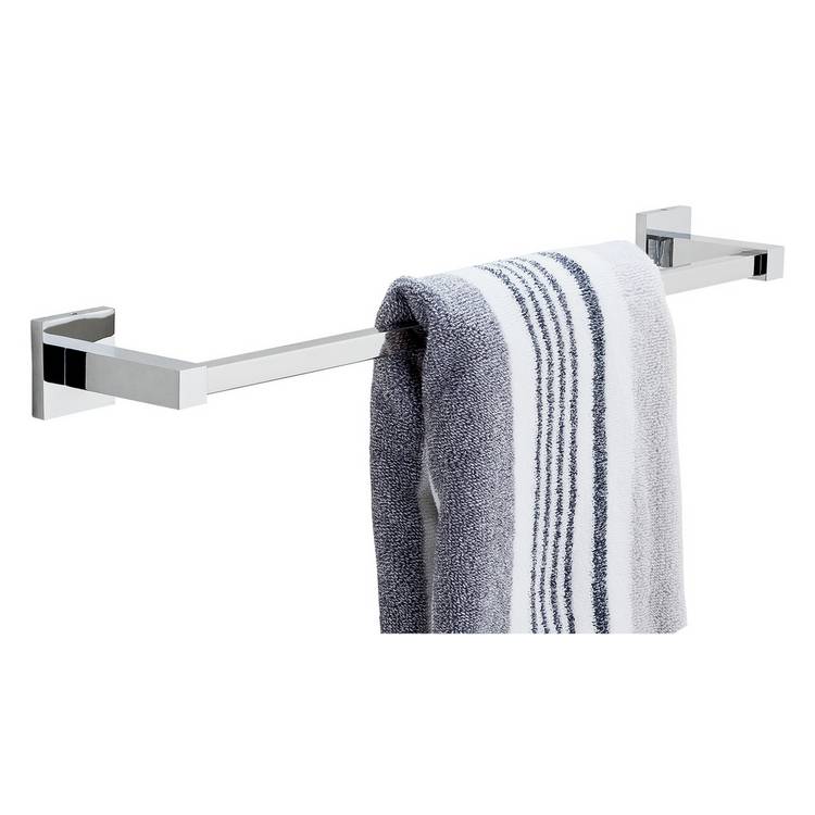 Habitat Rectangular Wall Mounted Towel Rail 0