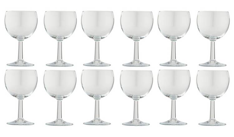 Buy Argos Home Set of 12 Basic Wine Glasses Drinking glasses