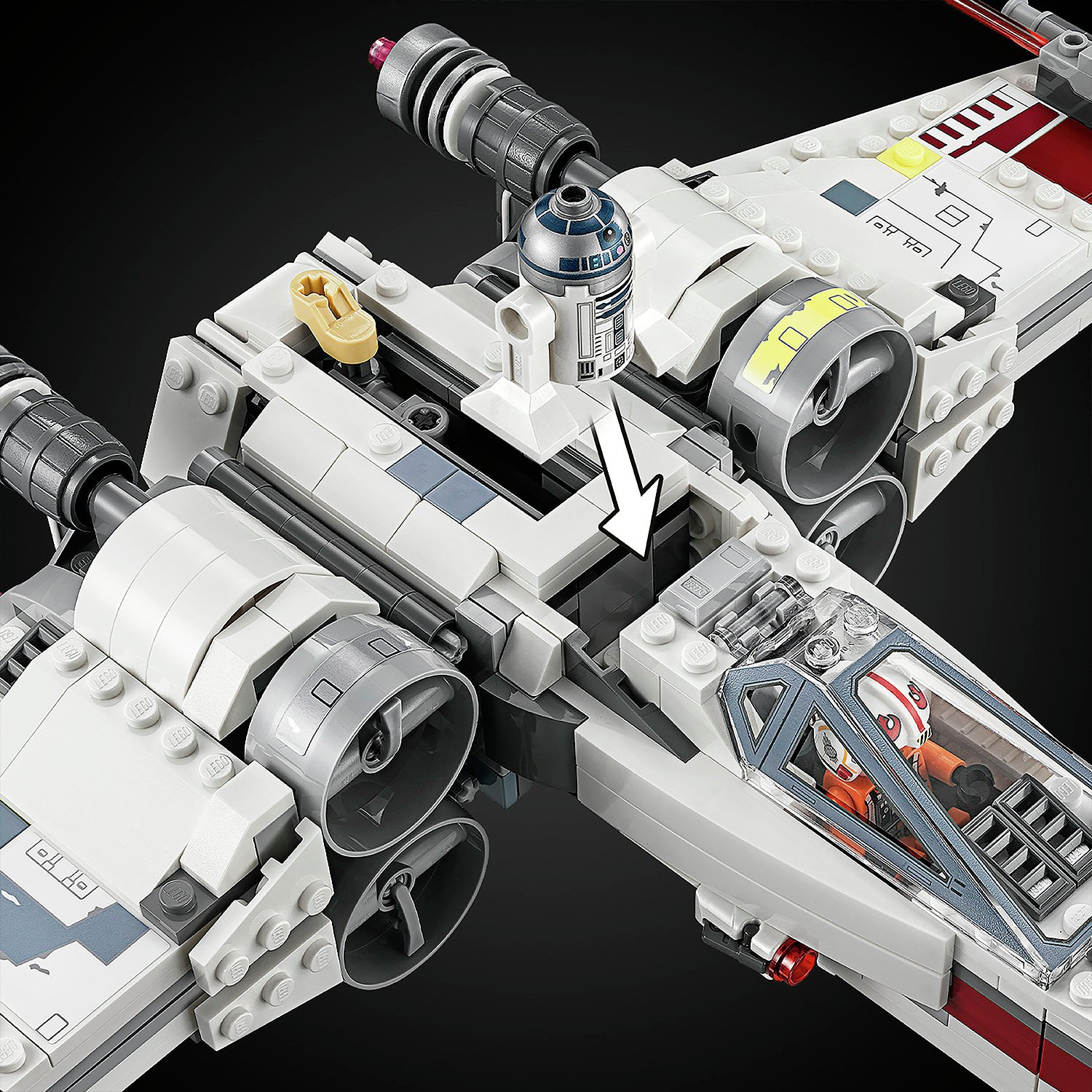 star wars wing fighter lego