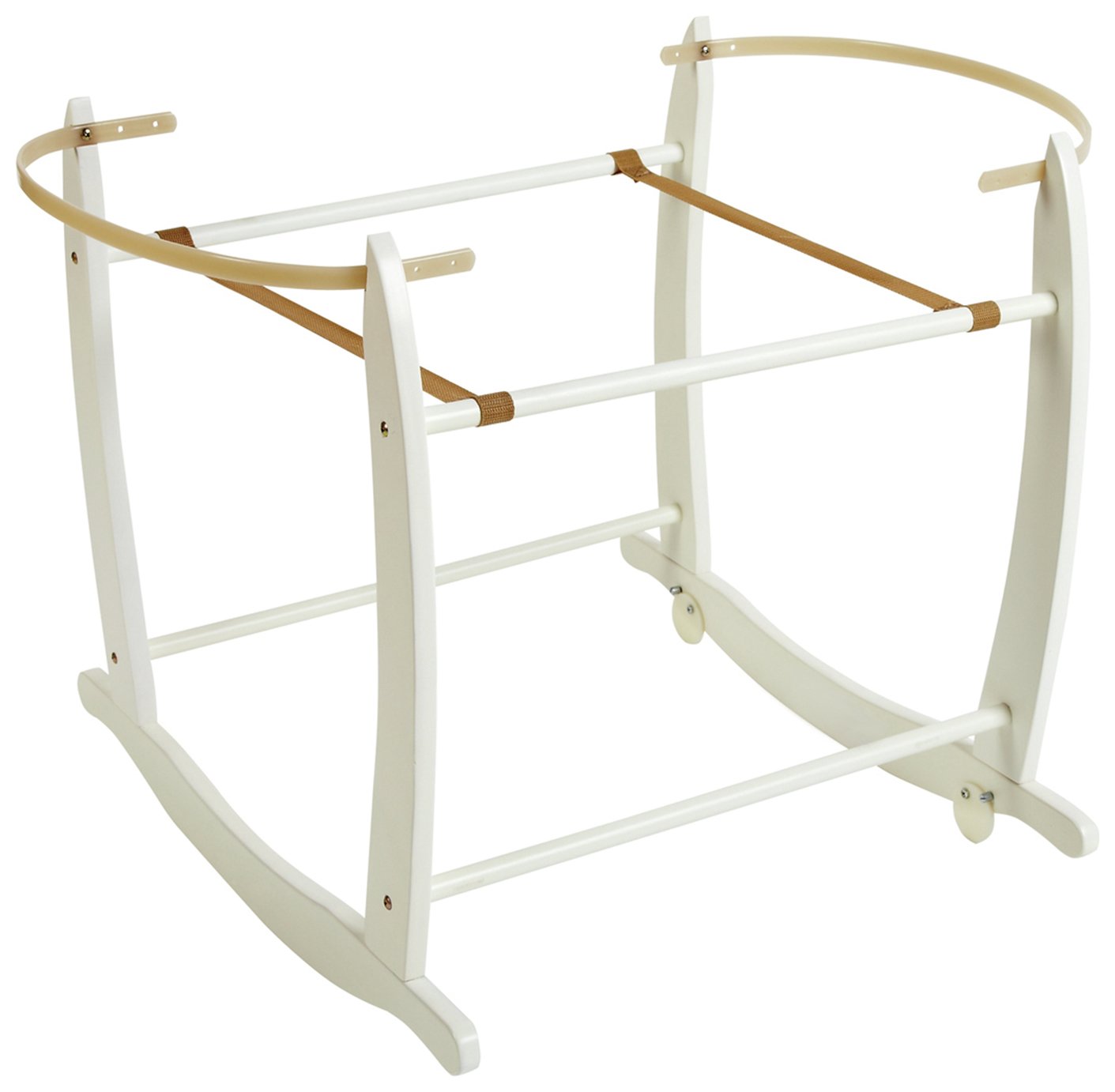 Cuggl Deluxe Moses Basket Stand - White