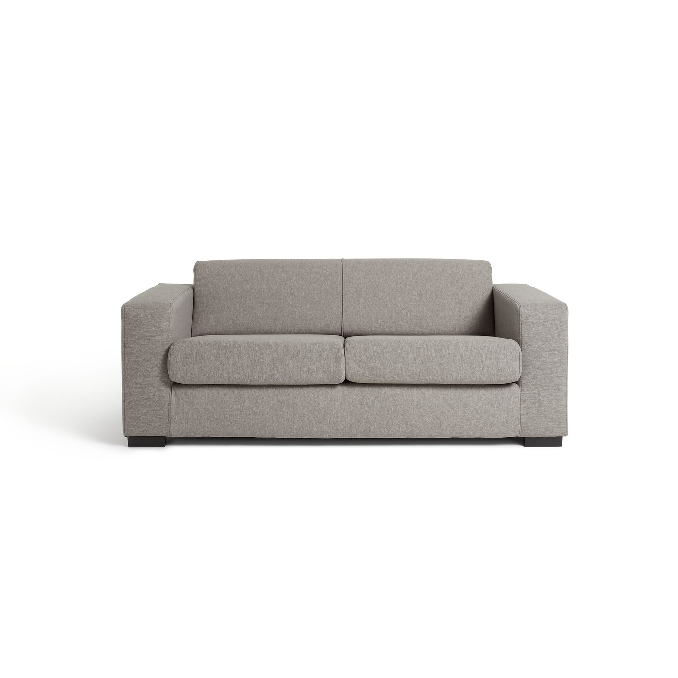 Habitat Ava Compact 3 Seater Fabric Sofa - Light Grey